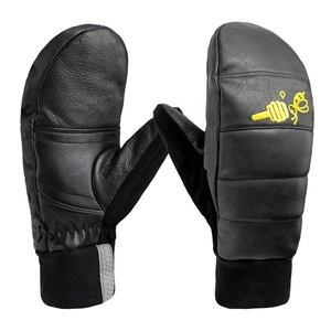 Gants <span class=keywords><strong>de</strong></span> <span class=keywords><strong>snowboard</strong></span> en cuir <span class=keywords><strong>de</strong></span> haute qualité avec coque coupe-vent et paume antidérapante conçus pour le <span class=keywords><strong>snowboard</strong></span> en montagne par temps froid - Product Image 1
