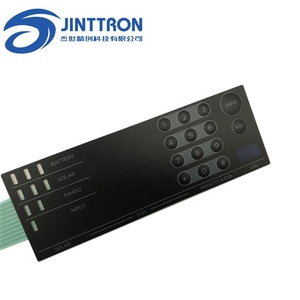 Thiết Bị Điện Tử Thông Minh 3X4 14 Phím Vòng Tròn Không Thấm Nước Embssed Matrix <span class=keywords><strong>Membrane</strong></span> Switch Bàn Phím Bàn Phím Với Cửa Sổ Cắt Nhỏ - Product Image 5