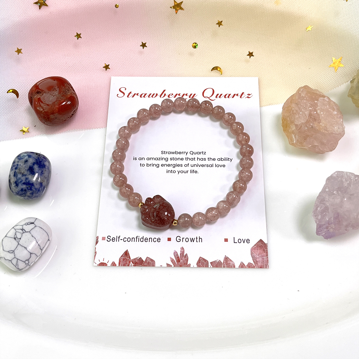Natural Strawberry Quartz-1