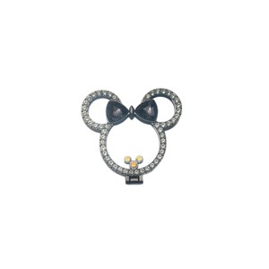 Nuovo Mickey specchio porta anello Internet celebrità pigro 360 rotante gancio appiccicoso diamante specchio per il trucco modello da donna - Product Image 5