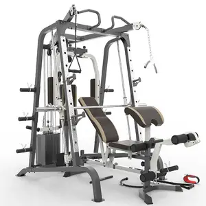 Manufacture Multi Gym Fitness Equipment Sqat Machine Squat Rack Smith Machine