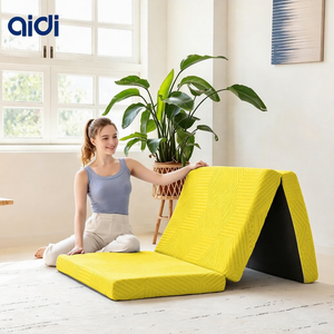 Matelas pliant moderne et portable OEM ODM confortable en boîte, surmatelas en mousse à mémoire de forme gel, tailles simple, double et queen - Product Image 1