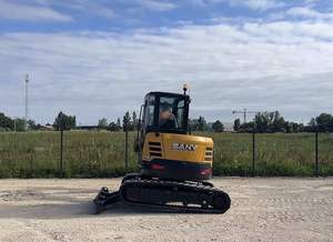 Mini-excavatrice sur chenilles SY50U de 5 tonnes à rotation zéro, haute performance et efficacité pour la construction urbaine - Product Image 4