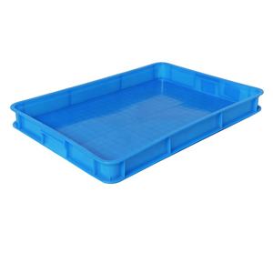 工場直販積み重ね可能大型浅いプラスチック容器 (ソリッドボックススタイル) 環境にやさしい耐久性のあるオーガニゼーション/ストレージ - Product Image 5