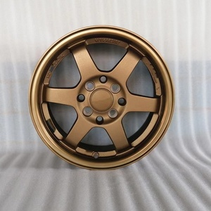 Mâm xe hợp kim Mag hai màu đồng 14 <span class=keywords><strong>15</strong></span> inch 4x100 dành cho xe con - Product Image 4