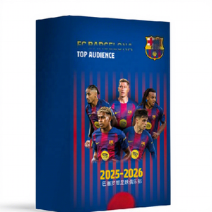 YYing 2025-2026 Tarjetas Coleccionables de Fútbol de las Mejores Estrellas del Fútbol: <span class=keywords><strong>Messi</strong></span>, Suárez, Neymar, Robinho, Daka Barcelona - Product Image 1