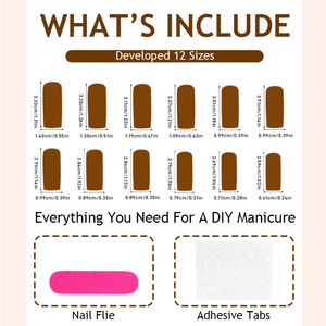 Artificial <b>Nails</b> Water Pipe a Manicure <b>Set</b> <b>Nail</b> Rhinestones <b>Nail</b> Stickers <b>Nail</b> Kit <b>Nail</b> Art Stickers Handmade False <b>Nails</b> <b>Nails</b> - Product Image 4