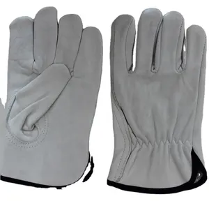 Guantes de piel de parceiro cuero آل por العمدة الفقرة conducir activex cabritilla الخطيئة forro guante cabritilla أماريلو