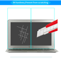 Protecteur d'écran en verre trempé personnalisé pour Macbook 2022 Air Pro M2 A2681 A2338