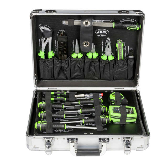 Portable 108-Piece Aluminum Tool Case 1/2" Durable Storage Solution Nylon Plastic Leather EVA Metal Materials OEM/ODM Supported