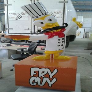 Esculturas <span class=keywords><strong>de</strong></span> Animales Personalizadas <span class=keywords><strong>de</strong></span> Resina para Decoración <span class=keywords><strong>de</strong></span> Exteriores, Granjas Familiares y Parques, como Gallos, Hechas <span class=keywords><strong>de</strong></span> Fibra <span class=keywords><strong>de</strong></span> Vidrio - Product Image 5