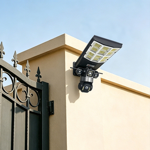 Lampe solaire de rue V380 : Caméra dôme 4G Wi-Fi à trois écrans avec télécommande mobile et caméra haute définition étanche - Product Image 5