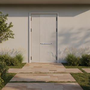 Porte d'entrée Haotian en aluminium moulé, moulage de précision, ne se décolore jamais, anti-effraction et anti-explosion, durable - Product Image 4