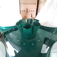 MF9075A prix d'usine aspirateur industriel de haute qualité pour le travail du bois sciure de bois électrique dépoussiéreur à quatre sacs