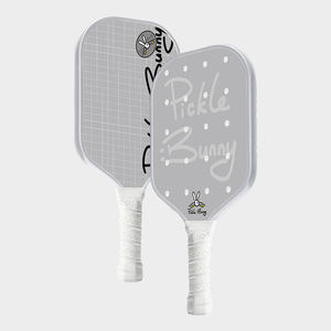 ไม้พายคาร์บอนไฟเบอร์พร้อมสำหรับทัวร์นาเมนท์พร้อมจุดและการหมุนที่แสนหวานห่อด้วยแขนเสื้อที่วาดด้วยมือจำนวนจำกัดที่โดดเด่น - Product Image 1