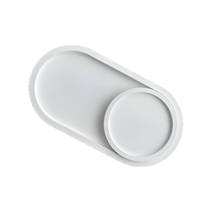Mohom Simple Modern Design round Concrete