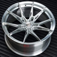 Rines HZH Forjados de Perfil Cóncavo Profundo R18 R19 R215x112 5x114.3 5x120 Pulidos para Autos Deportivos BMW, Porsche, Mercedes-Benz