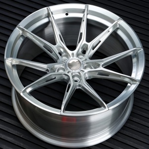 Rines HZH Forjados <span class=keywords><strong>de</strong></span> Perfil Cóncavo Profundo <span class=keywords><strong>R18</strong></span> R19 R215x112 5x114.3 5x120 Pulidos para Autos Deportivos <span class=keywords><strong>BMW</strong></span>, Porsche, Mercedes-Benz - Product Image 5