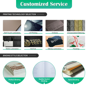 Biểu tượng tùy chỉnh A4 giấy dập nổi bất động sản trình bày các tập tin Logo trường cuốn sách Tạp Chí Brochure Danh mục in ấn - Product Image 4