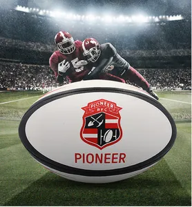 High Quality Size 5 Custom Logo Pvc Rugby Ball