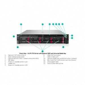 Servidor Proliant DL380 Gen12 8SFF CTO Original de Alta Calidad, 2U, CPU Xeon, 64GB de Memoria, para Rack, en Stock - Product Image 5