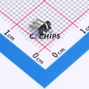 PZ1.27-UL2D-3A Pin Header SMD,P=1.27mm Connector ( Pin Structure: 1x3P )( Pitch: 1.27mm )( Round Pin / Square Pin: Pin Header ) - Product Image 2