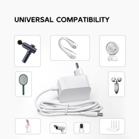 Adaptor AC Universal Brazil Plug 5W 12W 18W 24W 36W 48W 65W 72W Bersertifikat INMETRO Cocok untuk Ponsel Tablet Kamera Colokan DC Opsional