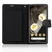 Étui antichoc en cuir véritable ou PU pour téléphone Google Pixel 7 Pixel 6 Pro