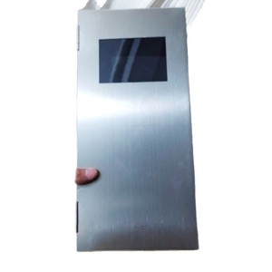 Armoire à équipement 170 en acier inoxydable brossé, 444 pages intérieures, numéro de pièce 44 pour boîtiers électroniques - Product Image 1