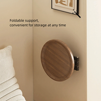 Platzsparendes Design mit einstellbarem Winkel Holztisch-Wand klapptisch für die Aufbewahrung von Balkon-Kaffees ofas