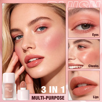 NICE FACE Liquid Glow Blush Natural Radiant Cheek Tint Tahan Air Tahan Lama Ringan Multifungsi Rias Wajah