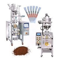 Machines d'emballage verticales multifonctions pour sachets de sucre, sel, poivre, café, 5g, 10g, 20g, entièrement automatiques