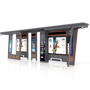 ศาลาพักผู้โดยสารริมถนนแบบกำหนดเองได้และติดตั้งง่ายสำหรับการใช้งานในเขตเมือง พร้อมจอแสดงผลโฆษณาสำหรับป้ายรถเมล์ - Product Image 4