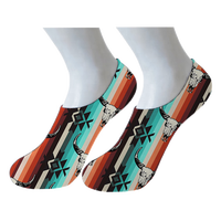 Harga Pabrik Kaus Kaki Wanita Gaya Barat Motif Kepala Sapi Highland Kustom