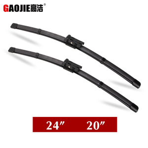 Limpiaparabrisas sin marco para Audi Q3 2011 2021, goma sintética frontal, ángulo de raspado de 180 grados - Product Image 2