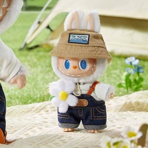 100% Original para Pop Mart: Figuras de Peluche, Monstruos de la Colección Fall in Wild, Spring Farmers Home, Colgante para Mochila, Llavero, Vaquero Versátil - Product Image 6