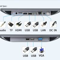Touchwo Nuevo diseño Smart Interactive Capacitive Touch Comentarios del cliente WiFi RJ45 Desktop Android Tablet