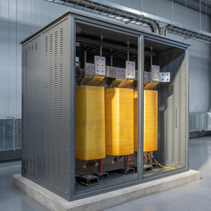 Transformador de aislamiento Dzn0 K4 Cu Ip21 10-630Kva Fabricantes en Italia Transformador automático de voltaje de entrada/salida de 400/400V - Product Image 3