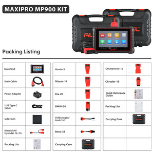 ชุดอุปกรณ์สแกนวินิจฉัยรถยนต์ Autel MP900 รุ่น Universal Diagnostic Scanner OBD2 พร้อมฟังก์ชั่นการเข้ารหัส ECU และอุปกรณ์เสริม 11 ชิ้น - Product Image 4