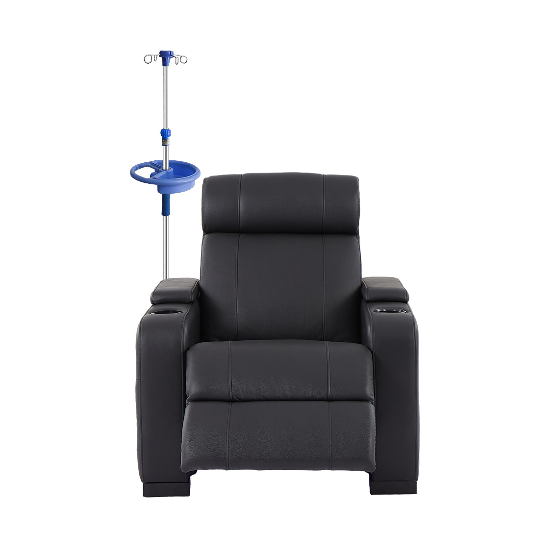Silla de infusión negra exclusiva