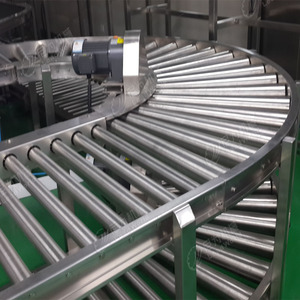 LWT ناقل أوتوماتيكي للدوران سلسلة آلية حقيبة كرتونية ناقل بكرة نقالة - Product Image 4