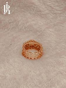 Anillo de Diamante Cultivado en Laboratorio Personalizado, Oro de 14k, Corte Brillante Redondo, Color D E, Joyería de Lujo para Mujer, RIZTA JEWELS - Product Image 5