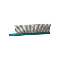 Poignée ergonomique en aluminium Confort Utilisation efficace Tapis résistant pour enlever les enchevêtrements Chien Animal Chat Peigne