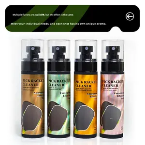 Nettoyant pour raquette de pickleball, spray nettoyant pour raquette de pickleball pour les poignées de raquette, élimine les taches et maintient l'équipement de pickleball - Product Image 2