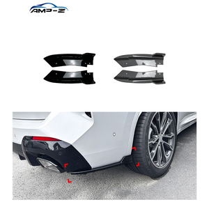 Kits de modificación de carrocería de alta calidad, divisor de parachoques trasero para BMW <span class=keywords><strong>X3</strong></span> G01 LCI <span class=keywords><strong>M</strong></span> Sport <span class=keywords><strong>2022</strong></span> +, accesorios para coche, 1 unidad, 2 unidades - Product Image 1