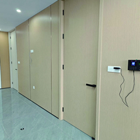 Panneau mural en acier Cloison de bureau Cloison modulaire acoustique Cloison intérieure rétractable pour hôpital École Salle