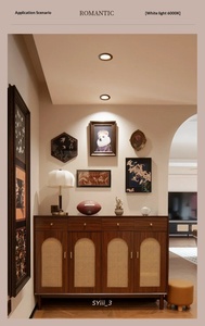 <span class=keywords><strong>Spot</strong></span> encastré <span class=keywords><strong>LED</strong></span> anti-éblouissement antique pour plafond, cadre étroit, vente en gros pour usage domestique - Product Image 2