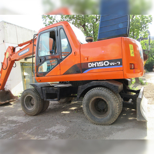 Excavadora de Ruedas Doosan con Cucharón de Excavación de 15 Toneladas, Excavadora de Ruedas Doosan Usada en Venta - Product Image 5