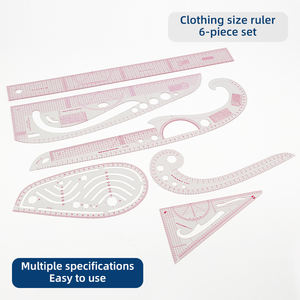 Juego de Reglas de <span class=keywords><strong>Curva</strong></span> Francesa <span class=keywords><strong>para</strong></span> Costura JP 55-6, Plantilla de Dibujo <span class=keywords><strong>para</strong></span> Medir, Confeccionar y Diseñar Ropa - Product Image 3