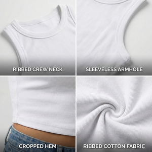 Débardeur de sport pour femmes en gros, en tissu tricoté respirant et très extensible, personnalisable à faible coût avec logo, décontracté pour femmes - Product Image 4